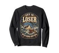 Jonah And The Whale Get in Loser Were Doing Gods Will Funny Felpa