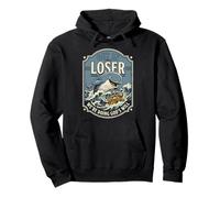 Jonah And The Whale Get in Loser Were Doing Gods Will Funny Felpa con Cappuccio