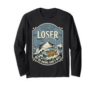 Jonah And The Whale Get in Loser Were Doing Gods Will Funny Maglia a Manica