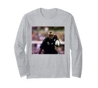 Jonah Lomu Nuova Zelanda all Blacks V Inghilterra Rugby 1999 Maglia a Manica