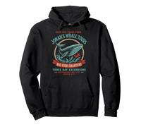 Jonahs Whale Tours Divertente Cristiano Felpa con Cappuccio