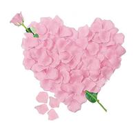 Jonami 3000 Petali di Rosa in Seta Artificiale Rosa per Decorazione Romantica, San Valentino, Anniversario Matrimonio e Fidanzamento