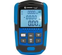 Jonard Tools FPM-50S - Mini misuratore di potenza ottica, strumento 3 in 1, OPM (da -50 a +26dBm), VFL, tester di rete RJ45, gamma 800-1650nm, adattatori FC e LC