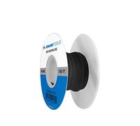 Jonard Tools R28BLK 0100-Kynar isolato-Filo di rame placcato argento, 28 AWG, 0,06 (0,024 isolamento diametro 100'cm lunghezza, colore: nero