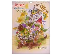 Jonas der kleine Wichtel (Wandkalender 2026 DIN A4 hoch), CALVENDO Monatskalender: Jonas ist ein kleiner Waldwichtel, der viele lustige Abenteuer erlebt.