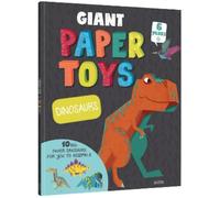 Jonas le Saint Giant Papertoys: Dinosaurs (Libro di cartone)