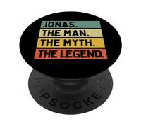 Jonas L'uomo Il mito La leggenda divertente citazione personalizzata PopSockets PopGrip Adesivo