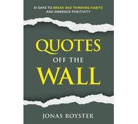 Jonas Royster Quotes Off The Wall (Tascabile)