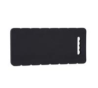 JONASHER Cuscino per ginocchia portatile da giardino, comodo, in schiuma EVA, per giardinaggio, lavoro, esercizio, yoga, riparazione auto, pulizia, campeggio, colore nero, 45 x 21 x 2,5 cm