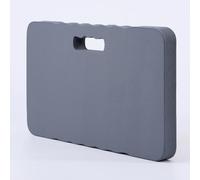 JONASHER Cuscino per ginocchia portatile da giardino, comodo, in schiuma EVA, per giardinaggio, lavoro, esercizio, yoga, riparazione auto, pulizia, campeggio, colore grigio, 46 x 28 x 4 cm