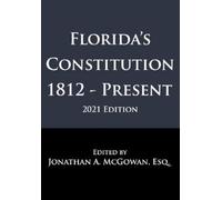 Jonathan A McGowan Florida's Constitution (Tascabile)