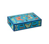 Jonathan Adler Botanist - Scatola laccata grande, colore: viola
