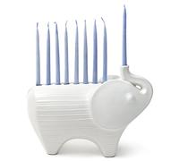 Jonathan Adler Elephant Menorah, taglia unica, bianco