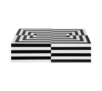 Jonathan Adler LARGE OP ART ACQUER BOX 27298, Altro