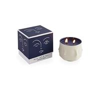 Jonathan Adler Muse Couleur Sel de Mer Candle, Bianco/Blu