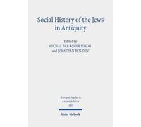 Jonathan Ben-Dov Social History of the Jews in Antiquity (Copertina rigida)