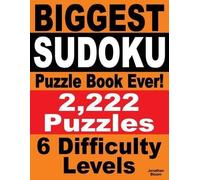 Jonathan Bloom Biggest Sudoku Puzzle Book Ever (Tascabile)