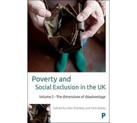 Jonathan Bradshaw Poverty and Social Exclusion in the UK (Tascabile)