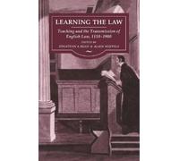 Jonathan Bush Learning the Law (Copertina rigida)