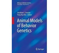 Jonathan C. Gewirtz Animal Models of Behavior Genetics (Tascabile)
