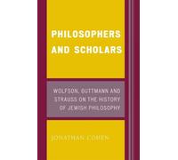 Jonathan Cohen Ph.D. Philosophers and Scholars (Tascabile)