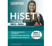 Jonathan Cox HiSET Prep Book 2023-2024 (Tascabile)