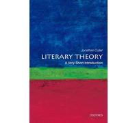 Jonathan Culler Literary Theory (Tascabile) Very Short Introductions