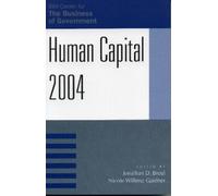Jonathan D. Breul Human Capital 2004 (Tascabile)