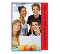 Jonathan D Kantrowitz Sarah M Willia High School Reading Comprehensi (Tascabile)