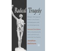 Jonathan Dollimore Radical Tragedy (Tascabile)