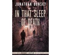 Jonathan Dunsky In That Sleep of Death (Copertina rigida) Adam Lapid Mysteries