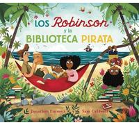 Jonathan Emmett Los Robinson y la biblioteca pirata (Copertina rigida)