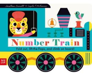 Jonathan Emmett Number Train (Libro di cartone)