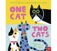 Jonathan Emmett – One Cat, Two Cats – Libro pop-up con alette: 20 gatti – Copertina rigida