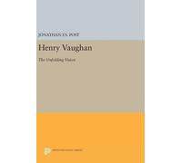 Jonathan F.S. Post Henry Vaughan (Copertina rigida) Princeton Legacy Library