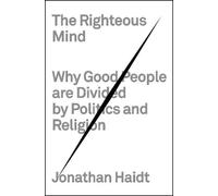 Jonathan Haidt The Righteous Mind (Copertina rigida)