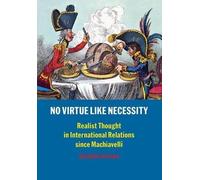 Jonathan Haslam No Virtue Like Necessity (Tascabile)