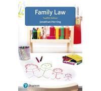 Jonathan Herring Family Law, Longman Law series (Tascabile)
