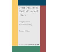 Jonathan Herring Imogen Gool Great Debates in Medical Law and Ethic (Tascabile)