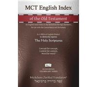 Jonathan K Mick MCT English Index of the Old Testament, Mickelson Cl (Tascabile)