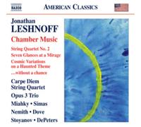 Jonathan Leshnoff Jonathan Leshnoff: Chamber Music (CD) Album