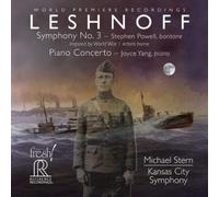 Jonathan Leshnoff Leshnoff: Symphony No. 3/Piano Concerto (CD) Hybrid