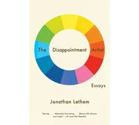 Jonathan Lethem The Disappointment Artist (Tascabile) Vintage Contemporaries
