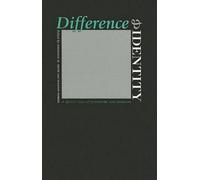 Jonathan M. Metzl Difference and Identity (Tascabile)