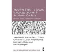 Jonathan M. Newton Dana R. Ferris Teaching English to Second Langu (Tascabile)