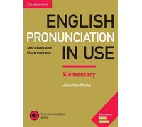 English Pronunciation in Use Elementary Book with Answers and Downloadable Audio [Lingua inglese]