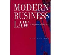 Jonathan Merritt Modern Business Law (Tascabile)
