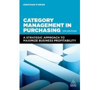 Jonathan O'Brien Category Management in Purchasing (Tascabile)