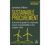 Jonathan O'Brien Sustainable Procurement (Tascabile)