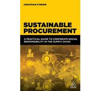 Jonathan O'Brien Sustainable Procurement (Tascabile)
